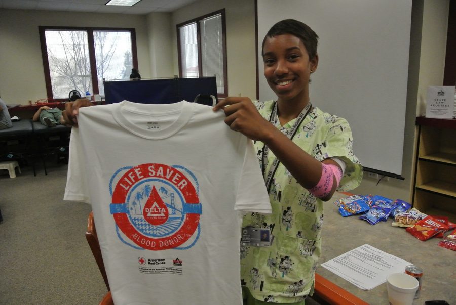 CCHS Junior Tori Ross saves lives by giving blood. 