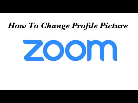 Change That Zoom Profile Picture