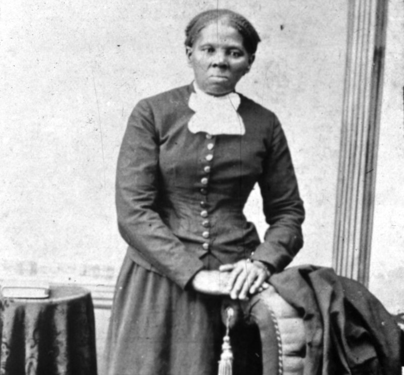 American abolitionist leader Harriet Tubman (1820-1913) led many slaves to safety using the abolitionist network known as the Underground Railroad.
