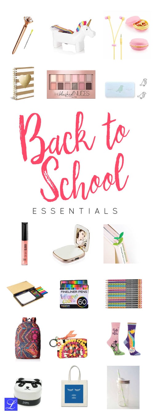 Back to school essentials for girls – CCHS Oracle